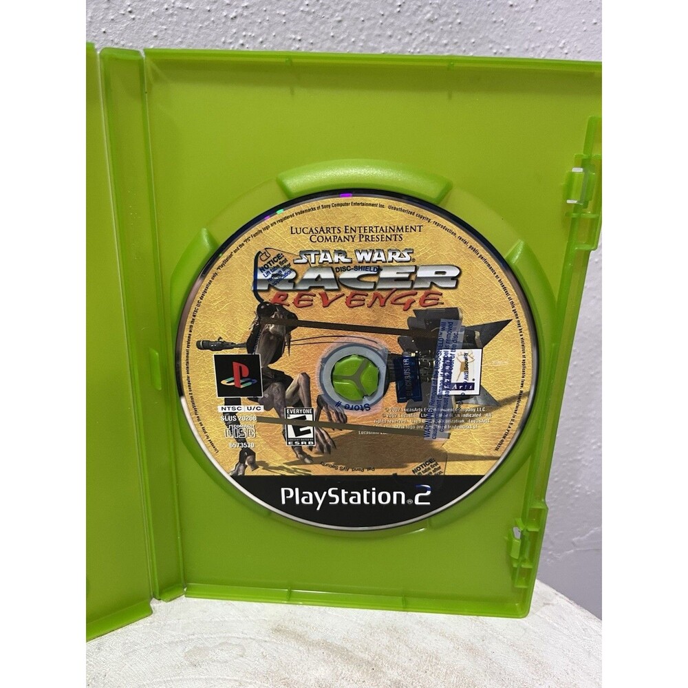 Star Wars Racer Revenge (PlayStation 2, 2002) PS2 Game Disc Only - Tested